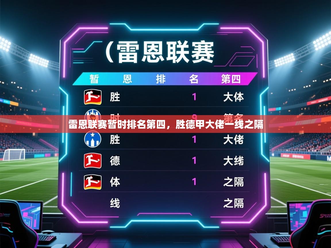 雷恩联赛暂时排名第四，胜德甲大佬一线之隔  第1张